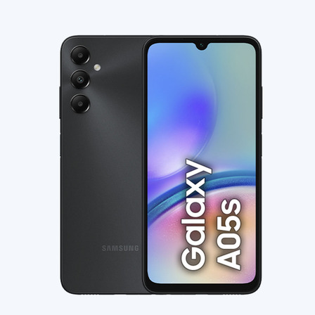 Smartphone Samsung Galaxy A05s 4G 128GB 6GB RAM CĂąmera Traseira Tripla 50MP + 2MP + 2MP + Selfie 13MP Tela 6.7" Preto Smartphone Samsung Galaxy A05s 4G 128GB 6GB RAM CĂąmera Traseira Tripla 50MP + 2MP + 2MP + Selfie 13MP Tela 6.7" Preto
