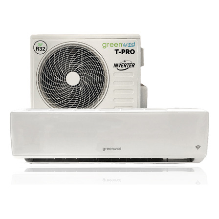 Aire Acondicionado Greenwind T- Pro Inverter 12000 Btu Color Blanco Aire Acondicionado Greenwind T- Pro Inverter 12000 Btu Color Blanco